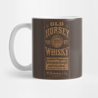 Old Horsey Rye Whisky 1839 Mug